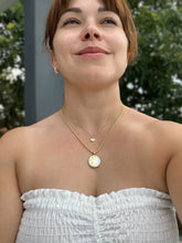 Load image into Gallery viewer, Lunaire Pearl Medallion
