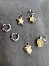 Load image into Gallery viewer, Charm &amp; Huggie Earrings
