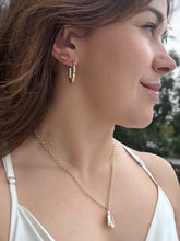 Load image into Gallery viewer, Zirconia Open Hoops
